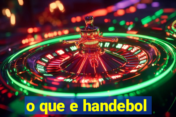 o que e handebol